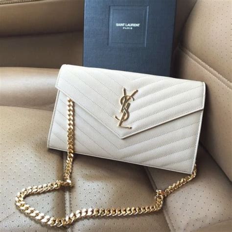 bolsa ysl blanca|ysl bag cost.